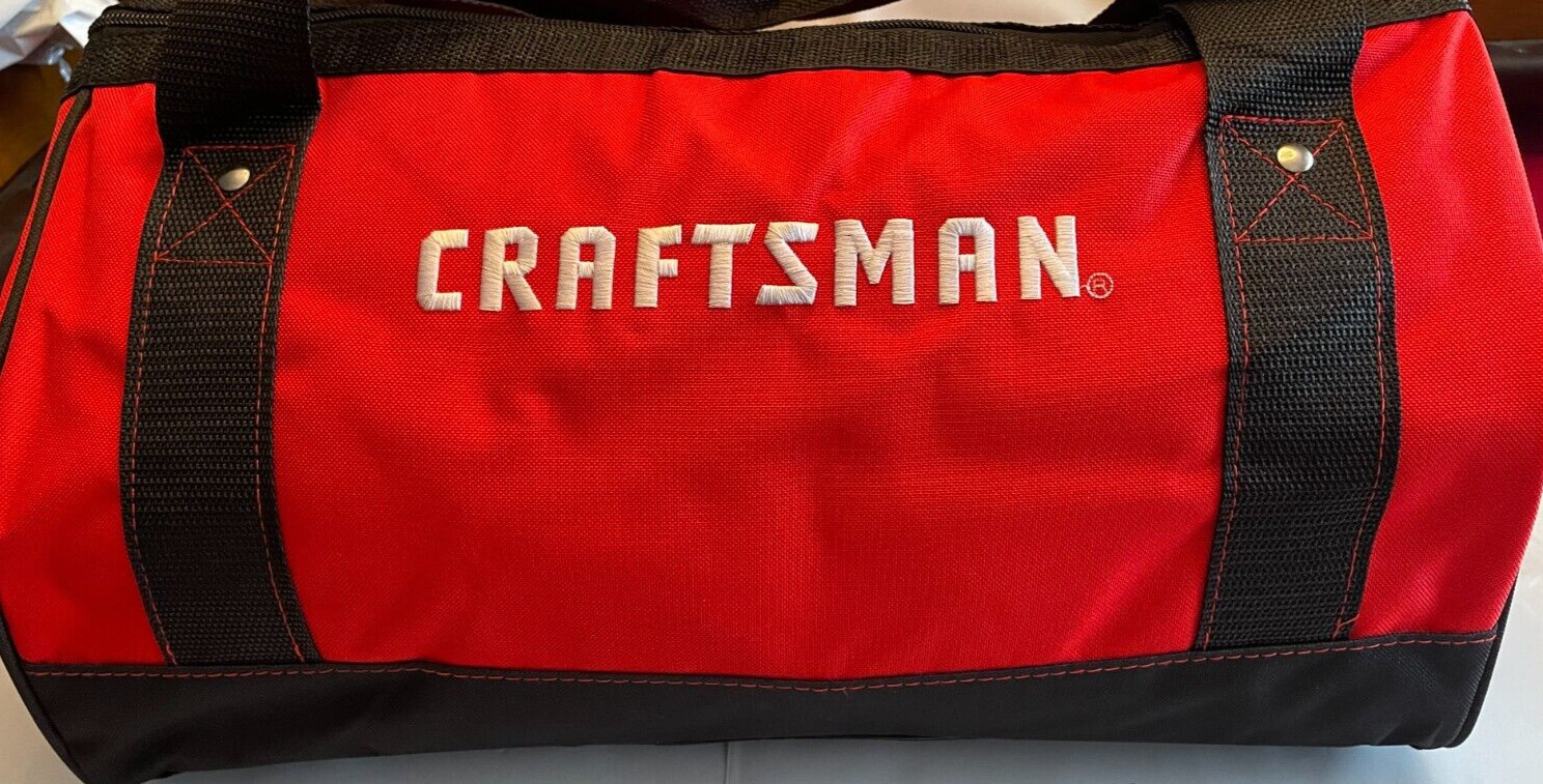 Craftsman 18″ Wide mouth Duffle Tool Bag